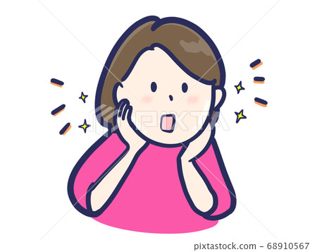 皮膚狀況良好的女性 68910567