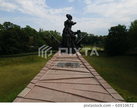 Babi Yar. The place of the murder of Jews during the Second World War. Babi Yar. The place of the murder of Jews during the Second World War. 68910672