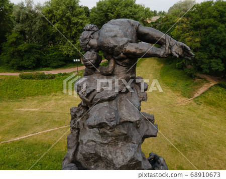 Babi Yar. The place of the murder of Jews during the Second World War. 68910673