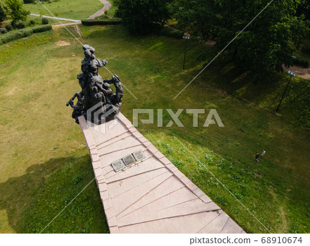 Babi Yar. The place of the murder of Jews during the Second World War. 68910674