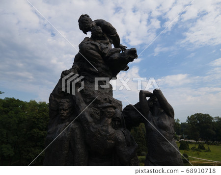 Babi Yar. The place of the murder of Jews during the Second World War. 68910718