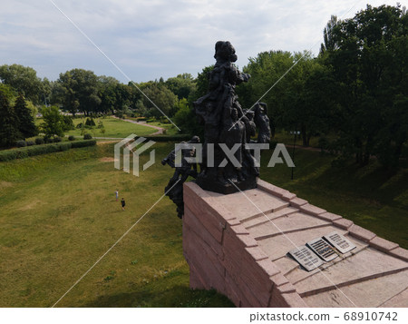 Babi Yar. The place of the murder of Jews during the Second World War. Babi Yar. The place of the murder of Jews during the Second World War. 68910742