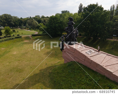 Babi Yar. The place of the murder of Jews during the Second World War. Babi Yar. The place of the murder of Jews during the Second World War. 68910745