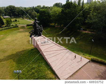 Babi Yar. The place of the murder of Jews during the Second World War. Babi Yar. The place of the murder of Jews during the Second World War. 68910752