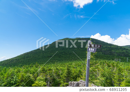Nakagiba (observation deck between Makusa Pass and Mt. Chausu) (Yatsugatake) Nakagiba (observation deck between Makusa Pass and Mt. Chausu) (Yatsugatake) 68911205
