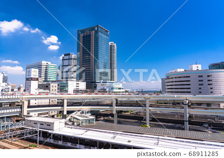 《Kanagawa Prefecture》Yokohama Station (East Exit Side)・Cityscape 《Kanagawa Prefecture》Yokohama Station (East Exit Side)・Cityscape 68911285