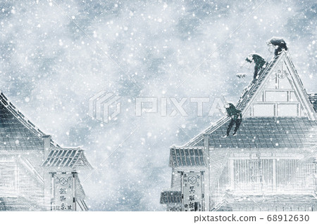 Ukiyo-e Building Part 3 Winter Version 68912630