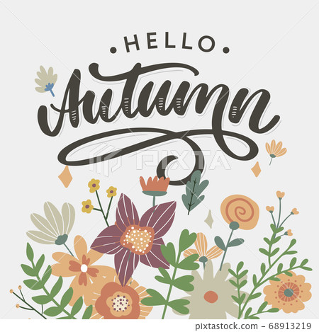 Hello, Autumn. Goodbye, Summer. The trend 68913219