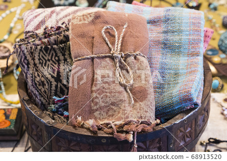 assortment of pieces of cloth 68913520