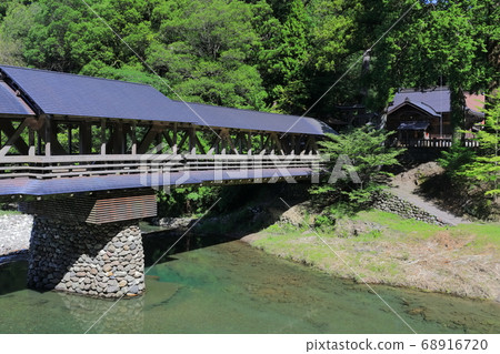 [Kochi Prefecture] Miyuki Bridge at Mishima Shrine 68916720