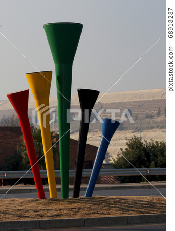Memorable Stella "Vuvuzelas" on the freeway near 68918287