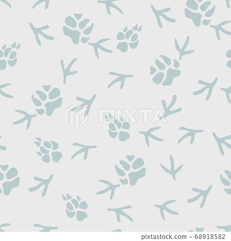 Winter seamless pattern 68918582