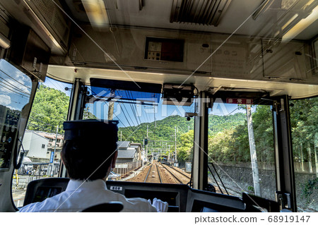 京阪電鐵經越線前窗視圖 68919147