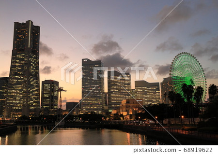 橫濱Minatomirai夜景(2) 橫濱Minatomirai夜景(2) 68919622