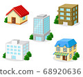Building icon (3D, 3D) 68920636