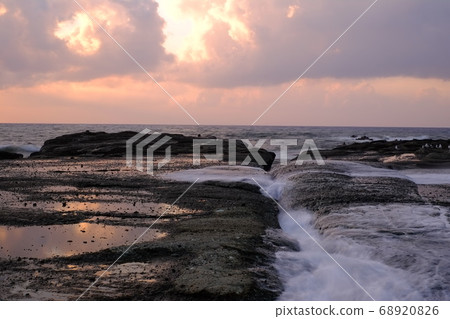 Senjojiki Beach in Fukaura Town 68920826