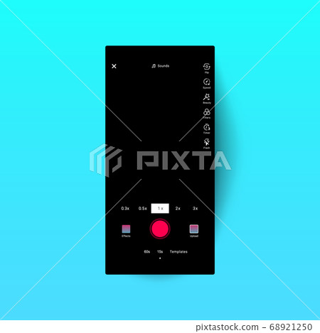 Social media templates modern design buttons web 68921250