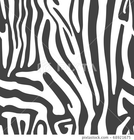 Seamless vector background with Zebra skin 68921675