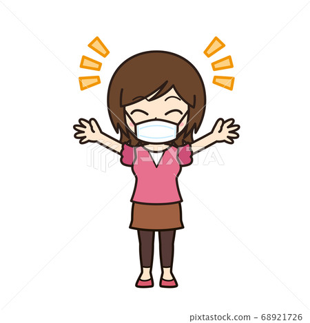 Woman/Mother Joy Mask Woman/Mother Joy Mask 68921726