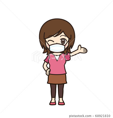 女人/媽媽介紹面具 68921810