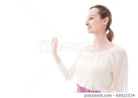 微笑的少婦畫象 微笑的少婦畫象 68922524