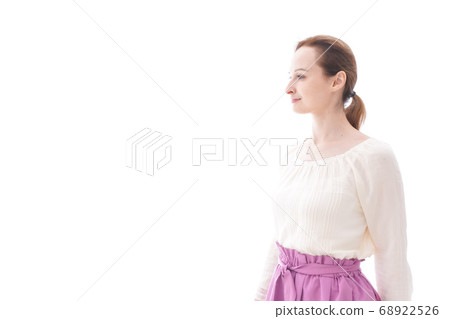 微笑的少婦畫象 微笑的少婦畫象 68922526