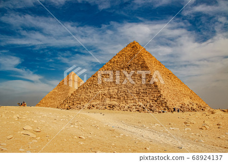 Ancient Pyramid of Mycerinus, Menkaura and the 68924137