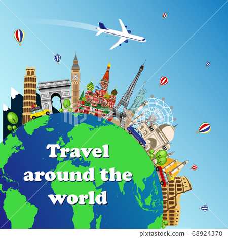 Travel around the world 68924370
