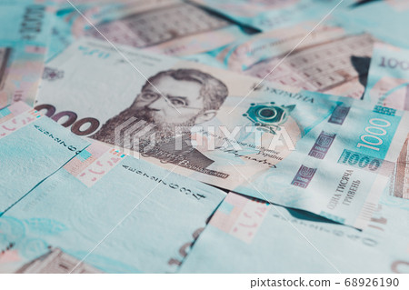 Ukrainian hryvnia in the face value of one 68926190