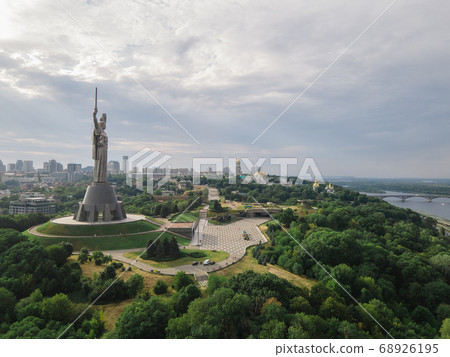 Historical monument of Ukraine : Motherland Monument in Kyiv Historical monument of Ukraine : Motherland Monument in Kyiv 68926195