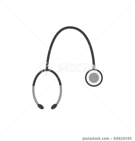 Stethoscope icon isolated on white background. 68926595