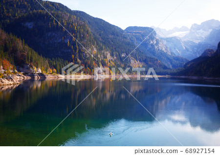 beautiful mountain lake beautiful mountain lake 68927154