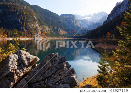 beautiful mountain lake beautiful mountain lake 68927159