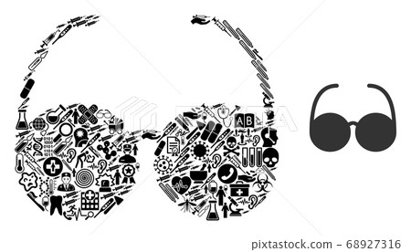 Mosaic Spectacles from Health Care Items 68927316