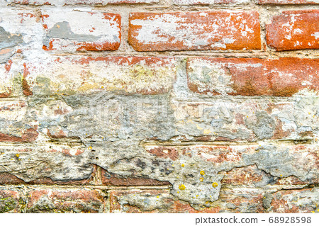 Background of old vintage dirty brick wall. Background of old vintage dirty brick wall. 68928598