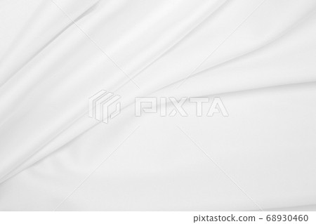 Smooth elegant white silk or satin luxury cloth 68930460