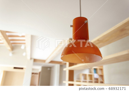 Orange pendant light 68932171