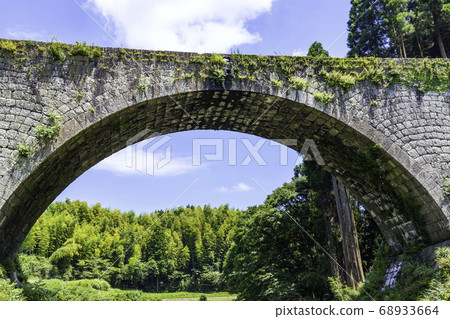美麗的通橋，大和町的象徵（熊本縣上千代郡） 68933664