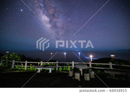 《Miyazaki Prefecture Toi Cape》 The starry sky and Milky Way from Cape Toi 《Miyazaki Prefecture Toi Cape》 The starry sky and Milky Way from Cape Toi 68938915