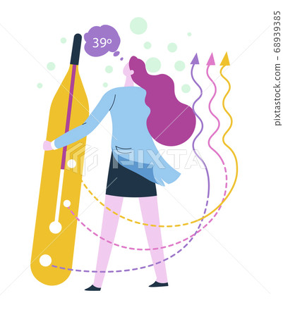 Fever symptom of cold, high temperature sickness treatment Fever symptom of cold, high temperature sickness treatment 68939385