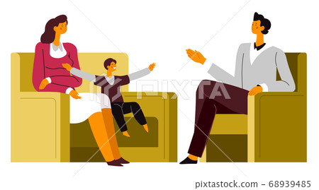 Family therapy consultation at psychologist, mental health solving problems Family therapy consultation at psychologist, mental health solving problems 68939485