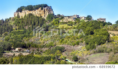 Landscape at Orvieto in the province of Terni in Landscape at Orvieto in the province of Terni in 68939672