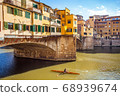 View of the Ponte Vecchio in Florence Tuscany 68939674