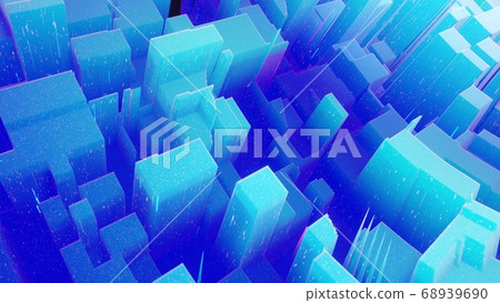 Beautiful abstract 3D background with blue gradient colors, surface with abstract waves or extruded wavy pattern on surface. Color gradient, soft matte material with glitter sparkles. Beautiful abstract 3D background with blue gradient colors, surface with abstract waves or extruded wavy pattern on surface. Color gradient, soft matte material with glitter sparkles. 68939690