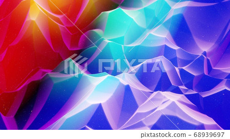 Beautiful abstract 3D background with gradient rainbow colors, surface with abstract waves or extruded wavy pattern on surface. Color gradient, soft matte material with glitter sparkles. Beautiful abstract 3D background with gradient rainbow colors, surface with abstract waves or extruded wavy pattern on surface. Color gradient, soft matte material with glitter sparkles. 68939697