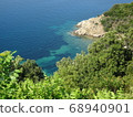 Greek summer and emerald green Mediterranean 27 68940901