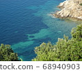 Greek summer and emerald green Mediterranean 29 68940903