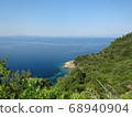 Greek summer and emerald green Mediterranean 30 68940904