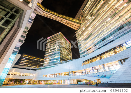 night view of the Nangang Software Park area in Taipei, Taiwan. 68941502