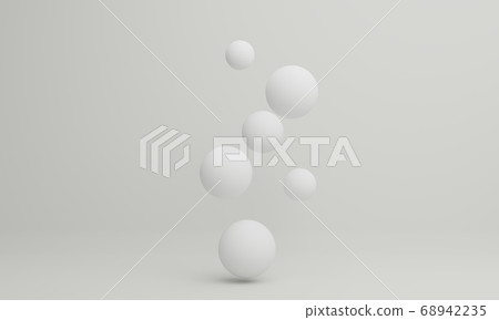 Spherical abstract 3DCG image background Spherical abstract 3DCG image background 68942235